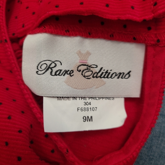 Rare Editions Corduroy Scottie Dog Jumper Size 9mo - Picture 6 of 6